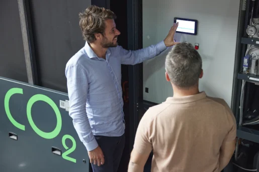 De inspectie van een Yukon warmtepomp