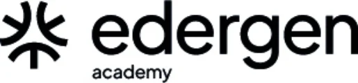 Edergen academy logo zwart cmyk