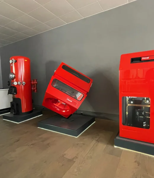 Les premiers appareils d'Hoval