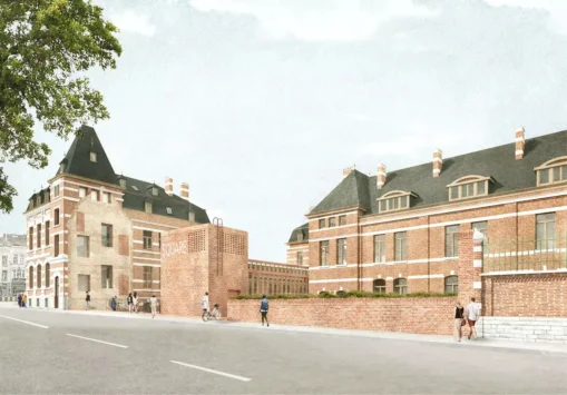 Usquare Brussel - foto Callebaut Architecten