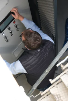 Guillaume Foubert at work - Bpost Evere - logistiek verdeelcentrum