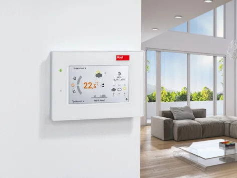 Hoval TopTronic E bedieningspaneel