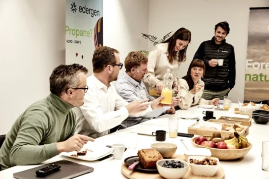 Edergen meeting en ontbijt