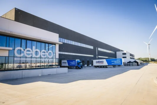 Cebeo distributiecentrum in Doornik